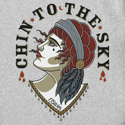 13stitches clothing, chinn to the sky, traditional tattoo design of a woman, tattoo motiv einer frau