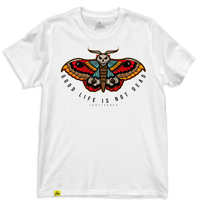 13Stitches Clothing, moth, motte  design, weiß, white, t-shirt, , shirt, tshirt, tattoo design, tattoo clothing, tattoo apparel, tattoo motiv, tätowierung, streetwear, unisex, boys, girls, damen, herren, frauen, maenner, Fairwear, bio baumwolle, vegan, tattoo fashion germany, fashion brand, independent label, Klamotten Marke, alternative fashion, Klamotten