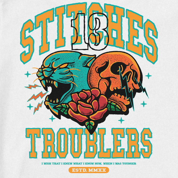 13Stitches Clothing, troublers, panter, skull, totenkopf, traditional tattoo, tattoo design, tattoo clothing, tattoo apparel, tattoo motiv, tätowierung, streetwear, unisex, boys, girls, Damen, Herren, Frauen, Maenner, tattoo fashion germany, fashion brand, independent label