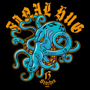 13Stitches Clothing, final hug, kraken design, octopus