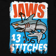13Stitches Clothing  jaws shark hai t-shirt black schwarz  tshirt shirt tattoo design 