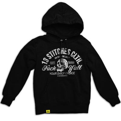 13Stitches Clothing skull totenkopf hoodie black schwarz kapuzenpullover kapu kapuzenpulli Pullover Sweater Sweatshirt tattoo design clothing apparel fashion taetowierung streetwear unisex boys girls damen herren frauen maenner maedchen jungs  fairwear bio vegan organic germany, fashion brand independent label Klamotten Marke alternative fashion tattoo inspired