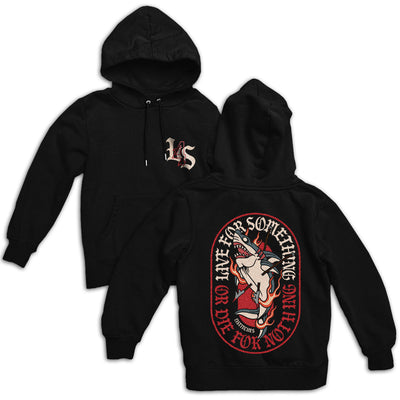 13Stitches Clothing shark hai flames flammen harpoon harpune nautic hoodie black schwarz kapuzenpullover kapu kapuzenpulli Pullover Sweater Sweatshirt tattoo design clothing apparel fashion taetowierung streetwear unisex boys girls damen herren frauen maenner maedchen jungs  fairwear bio vegan organic germany, fashion brand independent label Klamotten Marke alternative fashion tattoo inspired